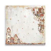 Stamperia Scrapbooking Pad 10 Sheets 12" x 12" - Gear Up for Christmas
