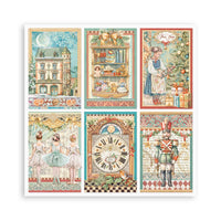 Stamperia Scrapbooking Pad 10 Sheets 12" x 12" - The Nutcracker
