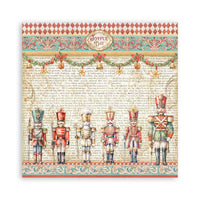 Stamperia Scrapbooking Pad 10 Sheets 12" x 12" - The Nutcracker