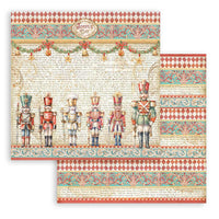 Stamperia Scrapbooking Pad 10 Sheets 12" x 12" - The Nutcracker
