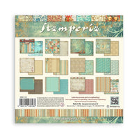 Stamperia Scrapbooking Pad 10 Sheets 12" x 12" Maxi Background Selection - The Nutcracker
