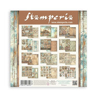 Stamperia Scrapbooking Pad 22 Sheets 12" x 12" Single Face - Alterego
