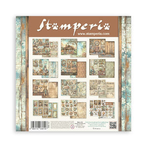 Stamperia Scrapbooking Pad 10 Sheets 12" x 12" - Alterego