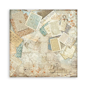 Stamperia Scrapbooking Pad 22 Sheets 12" x 12" Single Face - Alterego