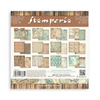 Stamperia Scrapbooking Pad 10 Sheets 12" x 12" Maxi Background - Alterego
