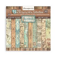 Stamperia Scrapbooking Pad 10 Sheets 12" x 12" Maxi Background - Alterego
