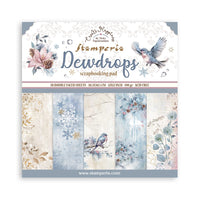 Stamperia Scrapbooking Pad 10 Sheets 12" x 12" - Dewdrops
