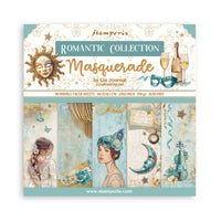 Stamperia Scrapbooking Pad 10 Sheets 12" x 12" - Masquerade
