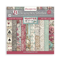 Stamperia Scrapbooking Pad 10 Sheets 12" x 12" Maxi Background - Master of Magic
