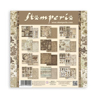 Stamperia Scrapbooking Pad 10 Sheets 12" x 12" - Old Lace
