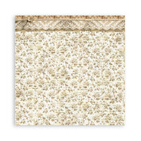 Stamperia Scrapbooking Pad 10 Sheets 12" x 12" - Old Lace
