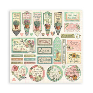 Stamperia Paper Pack 12" x 12" - Garden