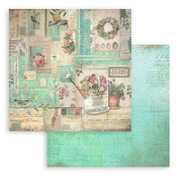 Stamperia Paper Pack 12" x 12" - Garden
