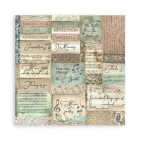 Stamperia Scrapbooking Pad 10 Sheets 12" x 12" - Music
