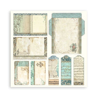 Stamperia Scrapbooking Pad 10 Sheets 12" x 12" - Music
