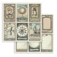 Stamperia Paper Pack 12"x 12" - Voyages Fantastiques
