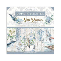 Stamperia Paper Pack 12" x 12" - Sea Dream
