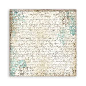 Stamperia Scrapbooking Small Pad 10 Sheets 8" x 8" Backgrounds Selection - Alterego