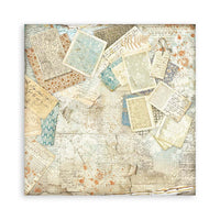 Stamperia Scrapbooking Small Pad 10 Sheets 8" x 8" Backgrounds Selection - Alterego
