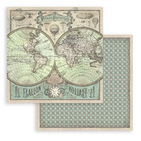 Stamperia Paper Pack 8" x 8" - Voyages Fantastiques
