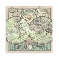 Stamperia Paper Pack 8" x 8" - Voyages Fantastiques