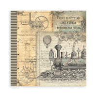 Stamperia Paper Pack 8" x 8" - Voyages Fantastiques
