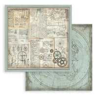 Stamperia Paper Pack 8" x 8" - Voyages Fantastiques