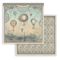 Stamperia Paper Pack 8" x 8" - Voyages Fantastiques