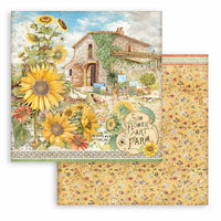 Stamperia Paper Pack 8" x 8" - Sunflower Art
