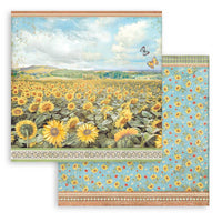 Stamperia Paper Pack 8" x 8" - Sunflower Art
