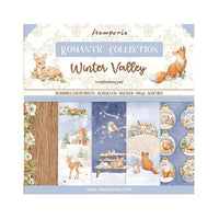 Stamperia Paper Pack 8" x 8" - Winter Valley