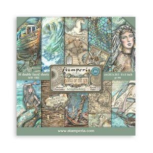 Stamperia Paper Pack 8" x 8" - Songs of the Sea