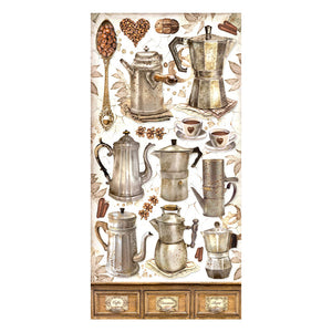 Stamperia Collectables Paper Pad - Coffee and Chocolate
