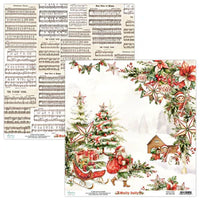 Mintay Patterned Paper 12"x12" - Holly Jolly 03