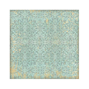 Stamperia Pack 4 Sheets Fabric 30x30cm - Fortune