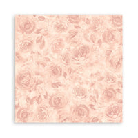 Stamperia Pack 4 Sheets Fabric 30x30cm - Shabby Rose
