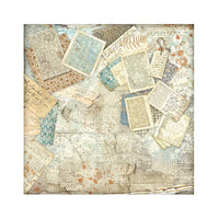 Stamperia Pack 4 Sheets Fabric 30x30cm - Alterego
