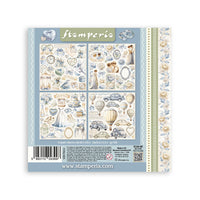 Stamperia Stickers 165x165mm 4 sheets - Timeless
