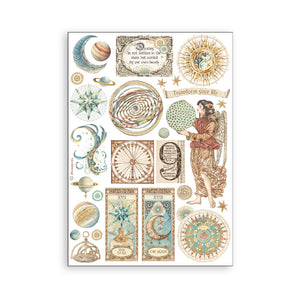 Stamperia Washi Pad 8 Sheets A5 - Fortune