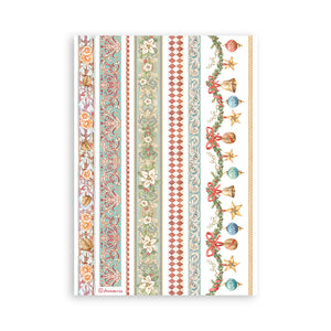 Stamperia Washi Pad 8 Sheets A5 - The Nutcracker