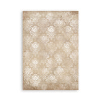 Stamperia Washi Pad 8 Sheets A5 - Golden Harmony
