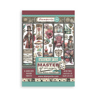 Stamperia Washi Pad 8 Sheets A5 - Master of Magic
