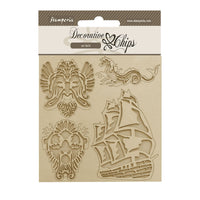 Stamperia Chips - Songs of the Sea: Sailing Ship