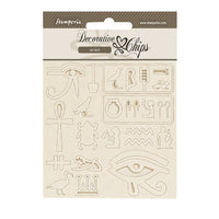 Stamperia Decorative Chips 14x14cm - Fortune - Egypt