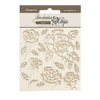 Stamperia Decorative Chips 14x14cm - Shabby Rose - Roses Pattern