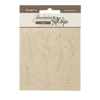 Stamperia Decorative Chips 14x14cm - Forest - Leaves