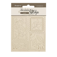 Stamperia Decorative Chips 14x14cm - Dewdrops - Stamps