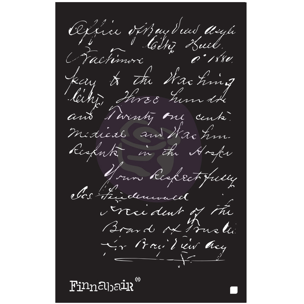 Prima Stencil – Read My Letter – 6″ X 9