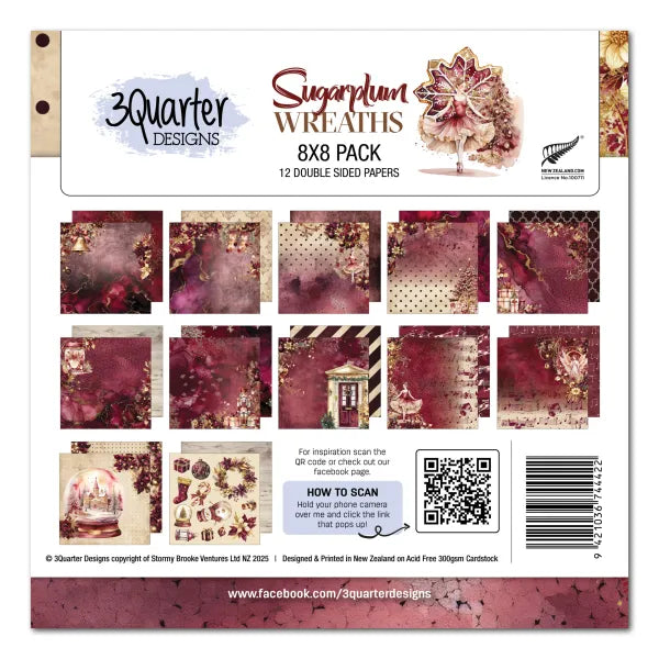 3 Quarter Designs Paper Pack 8