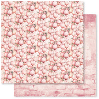 Paper Rose 12" x 12" Patterned Paper Basics - Sweet Valentine C